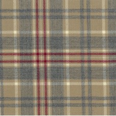 Medium Weight Hebridean Tartan Fabric - Hebridean Sands